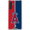 MLB Los Angeles Angels Split Galaxy A17 Clear Case