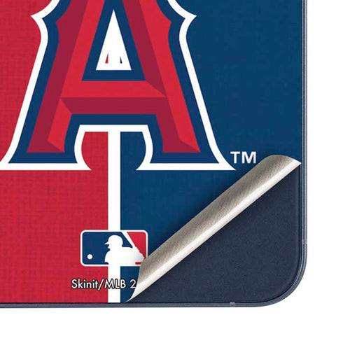 MLB Los Angeles Angels Split Galaxy A35 5G Skin