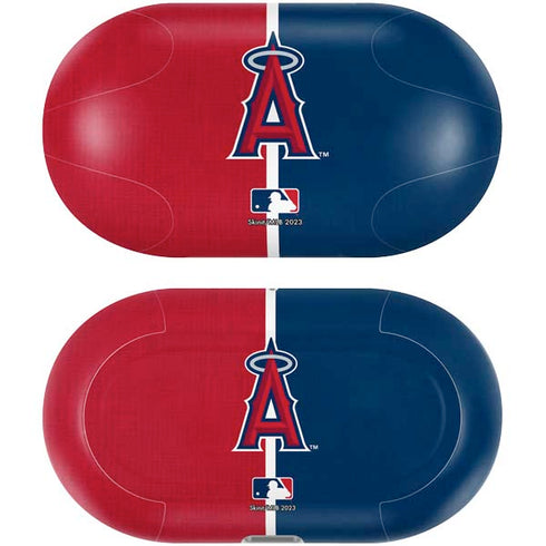 MLB Los Angeles Angels Split Galaxy Buds Plus Skin