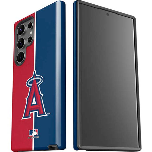 MLB Los Angeles Angels Split Galaxy S23 Ultra Pro Case