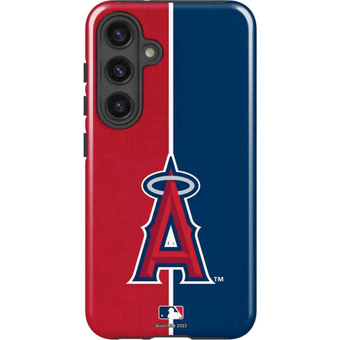 MLB Los Angeles Angels Split Galaxy S25 Impact Case