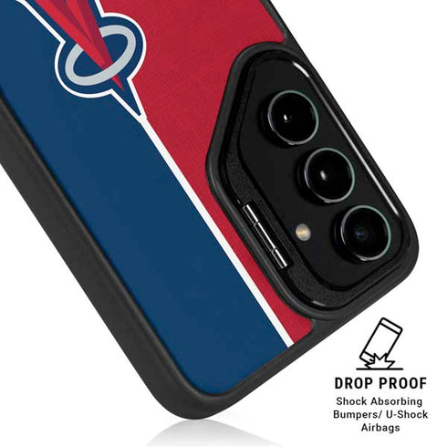 MLB Los Angeles Angels Split Galaxy S24 Kickstand Case