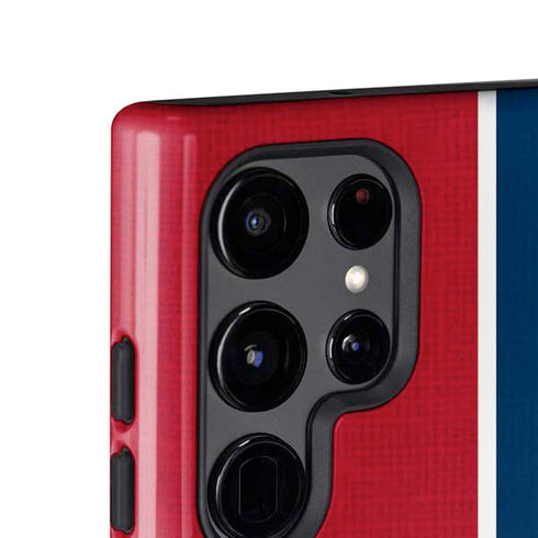 MLB Los Angeles Angels Split Galaxy S25 Ultra Impact Case