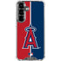 MLB Los Angeles Angels Split Galaxy S26 Clear Case