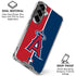 MLB Los Angeles Angels Split Galaxy S26 Plus Clear Case