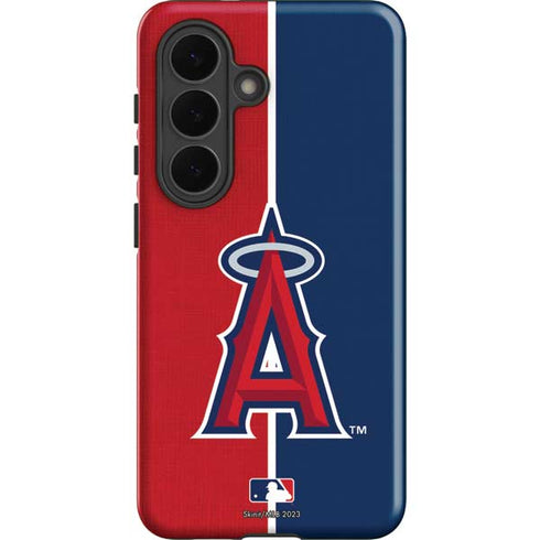 MLB Los Angeles Angels Split Galaxy S26 Plus Impact Case