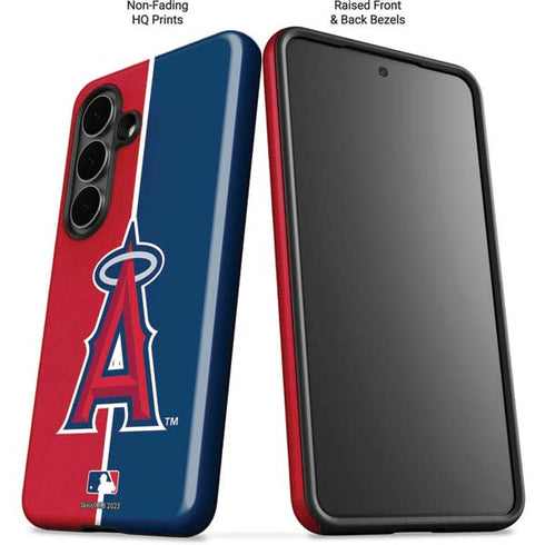 MLB Los Angeles Angels Split Galaxy S26 Plus Impact Case