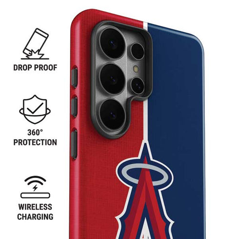MLB Los Angeles Angels Split Galaxy S26 Ultra Impact Case