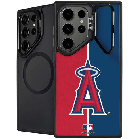MLB Los Angeles Angels Split Galaxy S26 Ultra Kickstand Case