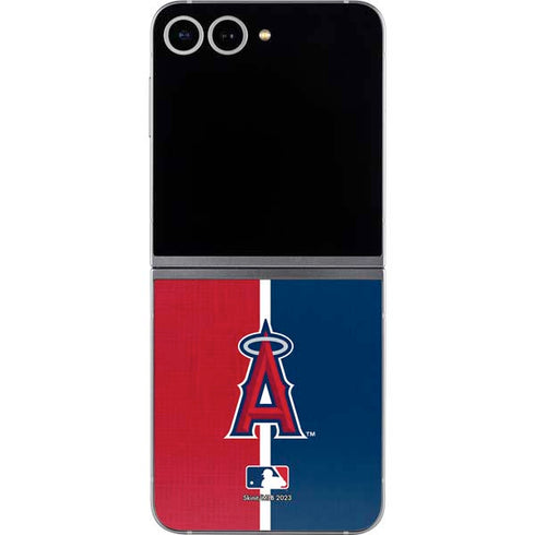 MLB Los Angeles Angels Split Galaxy Z Flip6 Skin