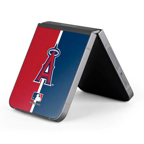 MLB Los Angeles Angels Split Galaxy Z Flip6 Skin