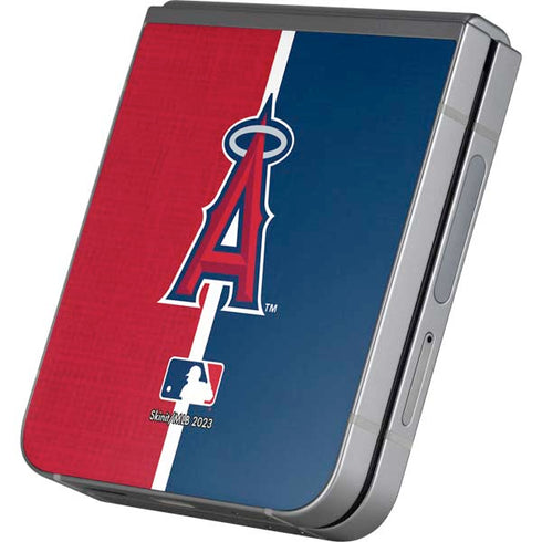 MLB Los Angeles Angels Split Galaxy Z Flip6 Skin