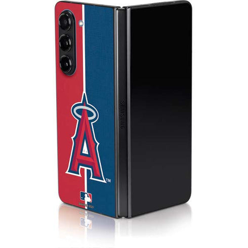 MLB Los Angeles Angels Split Galaxy Z Fold5 5G Skin