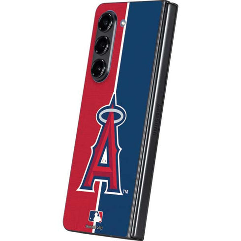 MLB Los Angeles Angels Split Galaxy Z Fold5 5G Skin