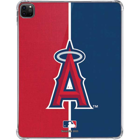 MLB Los Angeles Angels Split iPad Pro 11in (2024) Clear Case