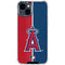 MLB Los Angeles Angels Split iPhone 15 Clear Case