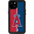 MLB Los Angeles Angels Split iPhone 15 Plus Waterproof Case