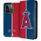 MLB Los Angeles Angels Split iPhone 15 Pro Folio Case
