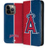MLB Los Angeles Angels Split iPhone 15 Pro Max Folio Case