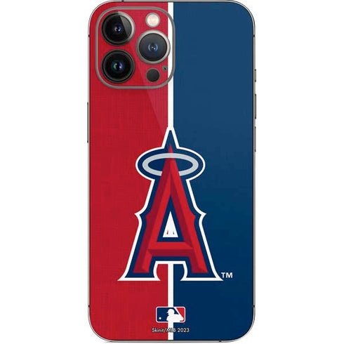 MLB Los Angeles Angels Split iPhone 15 Pro Max Skin