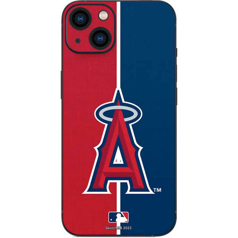 MLB Los Angeles Angels Split iPhone 15 Skin