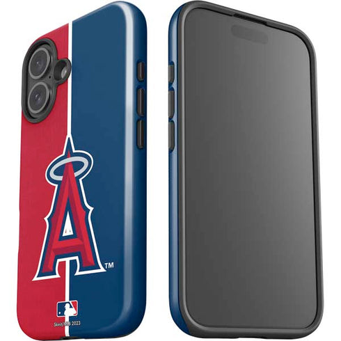 MLB Los Angeles Angels Split iPhone 16 Impact Case