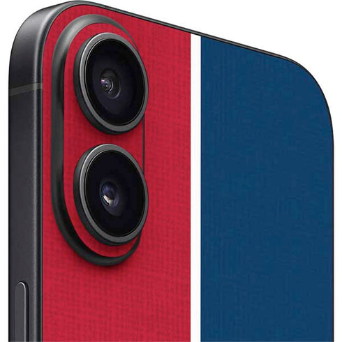 MLB Los Angeles Angels Split iPhone 16 Plus Skin