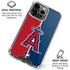 MLB Los Angeles Angels Split iPhone 16 Pro Max Clear Case