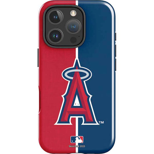 MLB Los Angeles Angels Split iPhone 16 Pro Max Impact Case