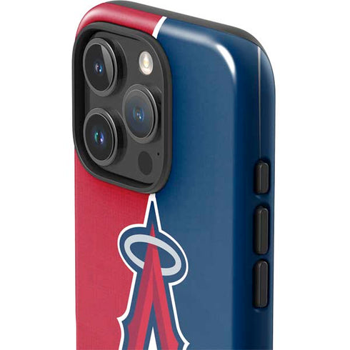 MLB Los Angeles Angels Split iPhone 16 Pro Max Impact Case