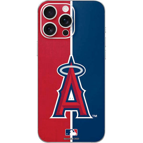 MLB Los Angeles Angels Split iPhone 16 Pro Max Skin