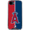 MLB Los Angeles Angels Split iPhone 16e Clear Case