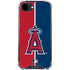 MLB Los Angeles Angels Split iPhone 16e Clear Case