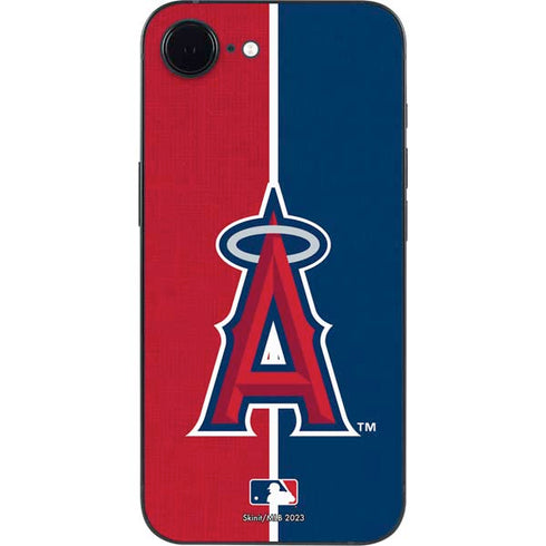 MLB Los Angeles Angels Split iPhone 16e Skin