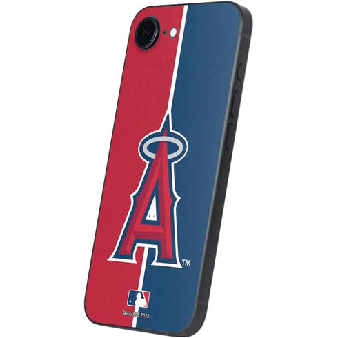 MLB Los Angeles Angels Split iPhone 16e Skin