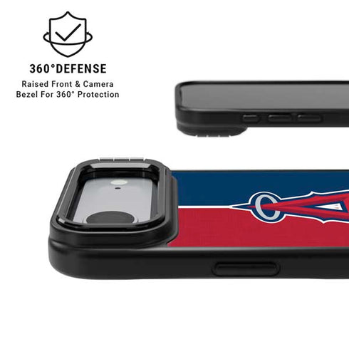 MLB Los Angeles Angels Split iPhone 17 Air Kickstand Case