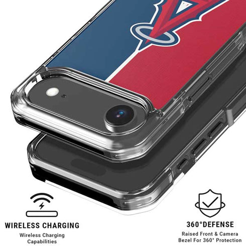 MLB Los Angeles Angels Split iPhone 17 Air MagSafe Case
