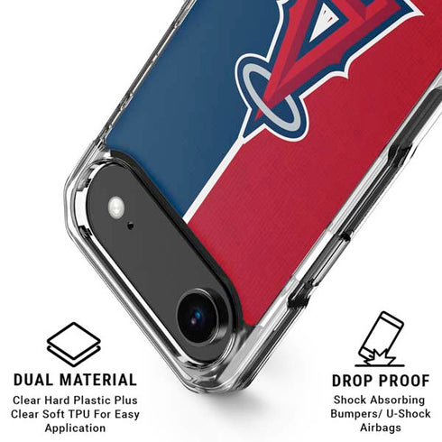 MLB Los Angeles Angels Split iPhone 17 Air MagSafe Case