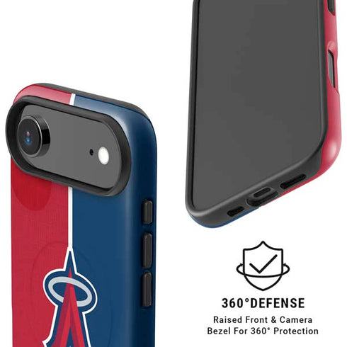 MLB Los Angeles Angels Split iPhone 17 Air Magsafe Impact Case