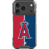 MLB Los Angeles Angels Split iPhone 17 Pro Clear Case