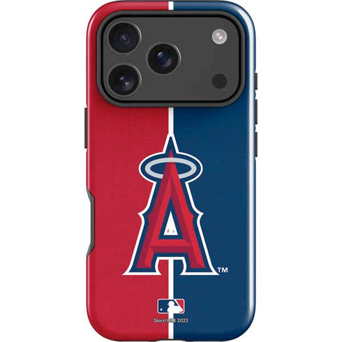 MLB Los Angeles Angels Split iPhone 17 Pro Impact Case