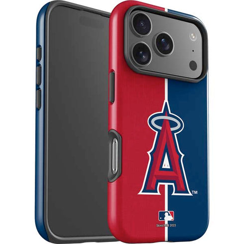 MLB Los Angeles Angels Split iPhone 17 Pro Impact Case