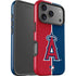 MLB Los Angeles Angels Split iPhone 17 Pro Impact Case