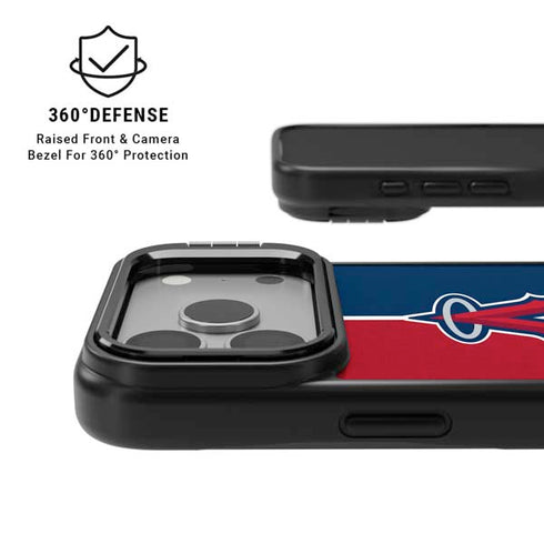 MLB Los Angeles Angels Split iPhone 17 Pro Kickstand Case