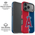 MLB Los Angeles Angels Split iPhone 17 Pro Magsafe Impact Case