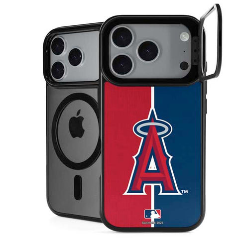 MLB Los Angeles Angels Split iPhone 18 Pro Max Kickstand Case