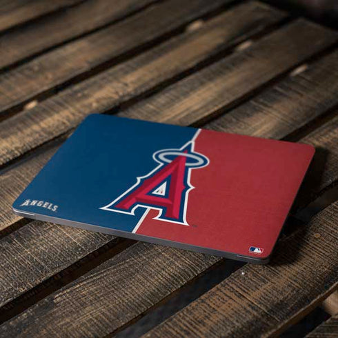 MLB Los Angeles Angels Split Apple MacBook Air Skin