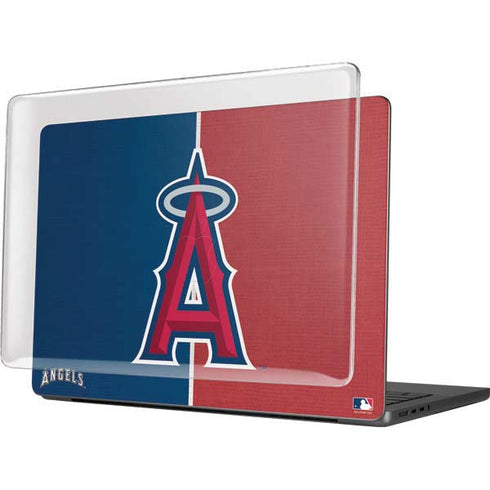 MLB Los Angeles Angels Split MacBook Pro 14in (2021-24) Case plus Skin