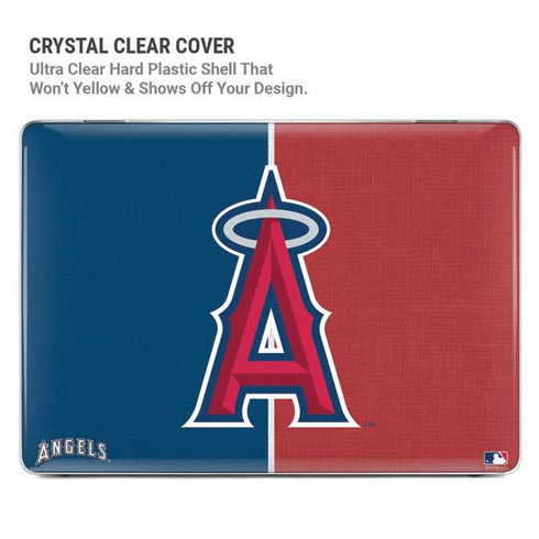 MLB Los Angeles Angels Split MacBook Pro 14in (2021-24) Case plus Skin