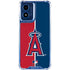 MLB Los Angeles Angels Split Moto G 5G (2024) Clear Case
